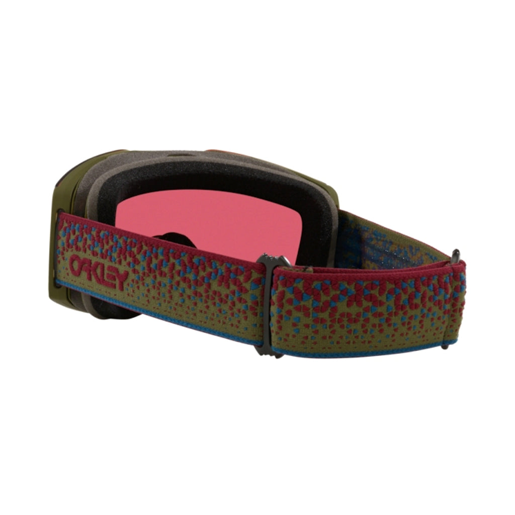 Mascara Snowboard OAKLEY Fall Line M Dk Brush Ember w/ Prizm Jade Irid CBL