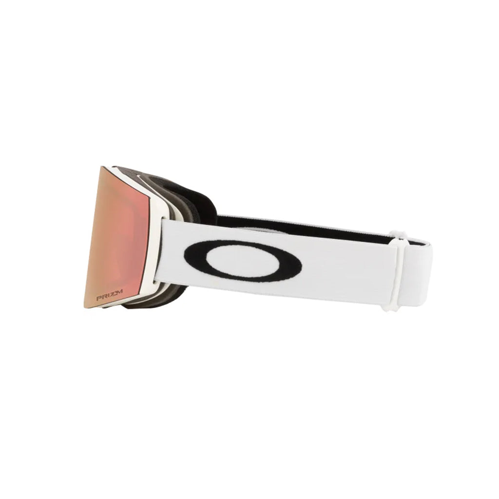 Mascara Snowboard OAKLEY Fall Line M Matte White w/Prizm Rose Gold GBL