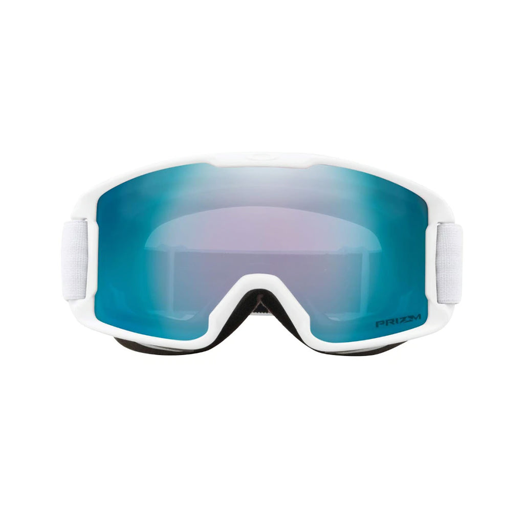 Mascara Snowboard OAKLEY LINE MINER M Matte White w/ PRIZM Sapphire GBL