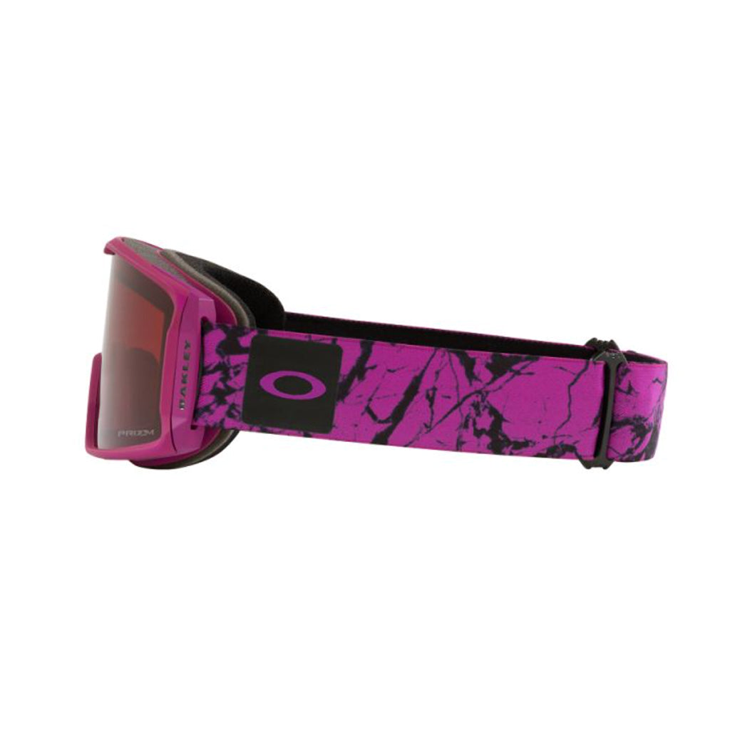 Mascara Snowboard OAKLEY Line Miner M Purple Crystal w/ Prizm Garnet GBL