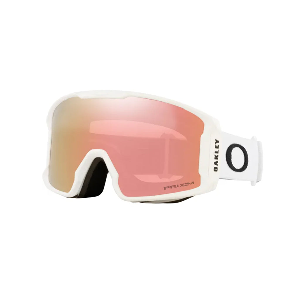 Mascara Snowboard OAKLEY Line Miner M Matte White w/ Prizm Rose Gold GBL