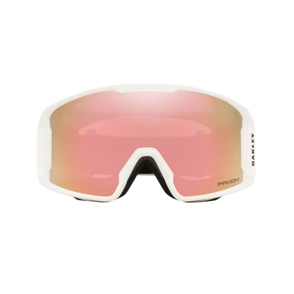 Mascara Snowboard OAKLEY Line Miner M Matte White w/ Prizm Rose Gold GBL