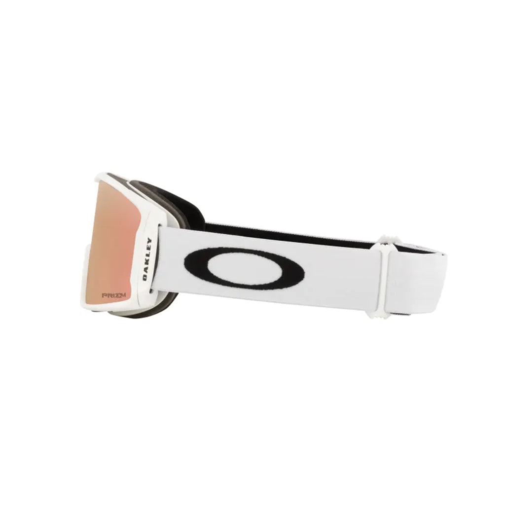 Mascara Snowboard OAKLEY Line Miner M Matte White w/ Prizm Rose Gold GBL