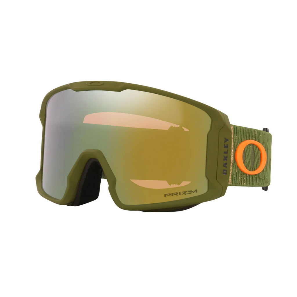 Mascara Snowboard OAKLEY LINE MINER L Sammy Carlson w/ PRIZM Sage Gold GBL