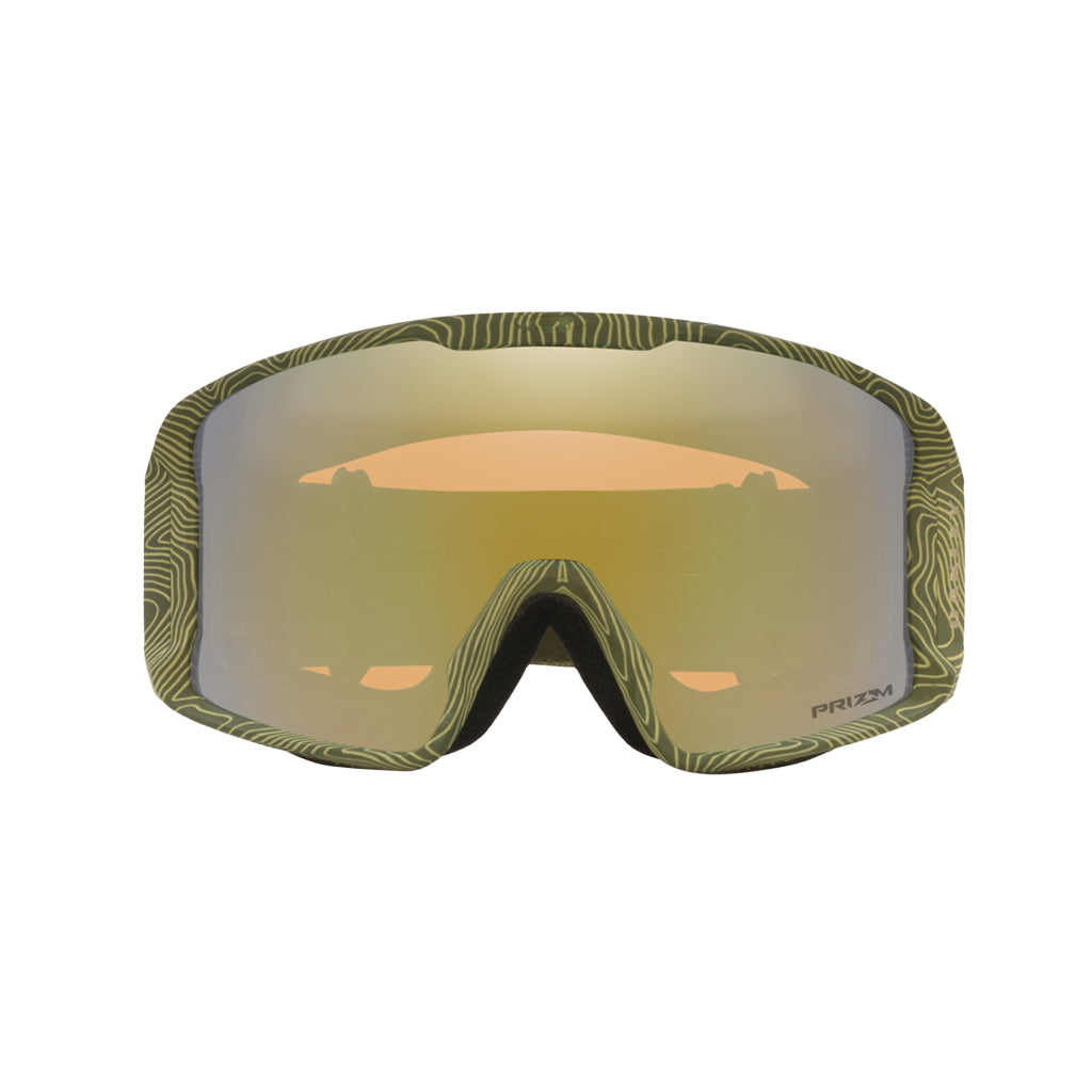 Mascara Snowboard OAKLEY Line Miner L Sage w/ PRIZM Sage Gold Irid GBL