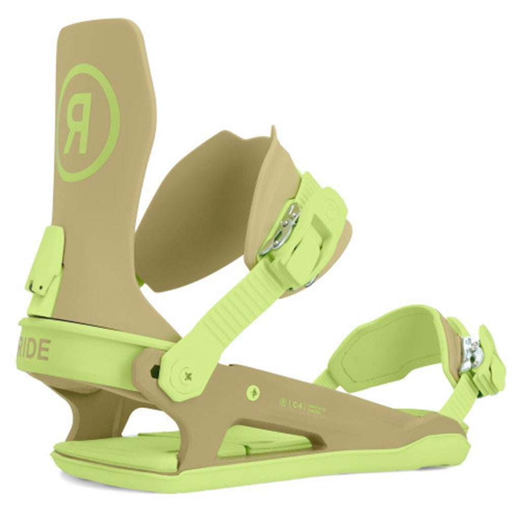 Fijaciones Snowboard RIDE C-6 2024 - Olive Lime