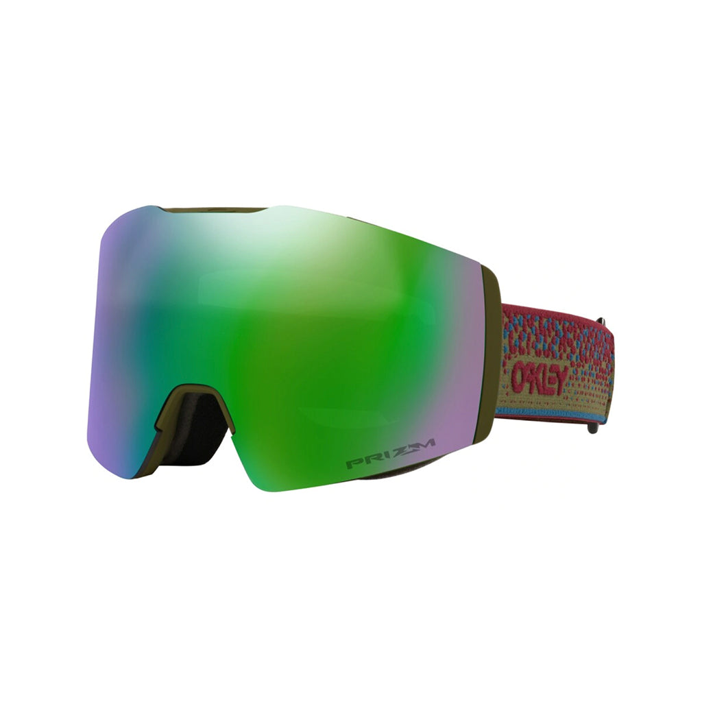 Mascara Snowboard OAKLEY Fall Line M Dk Brush Ember w/ Prizm Jade Irid CBL