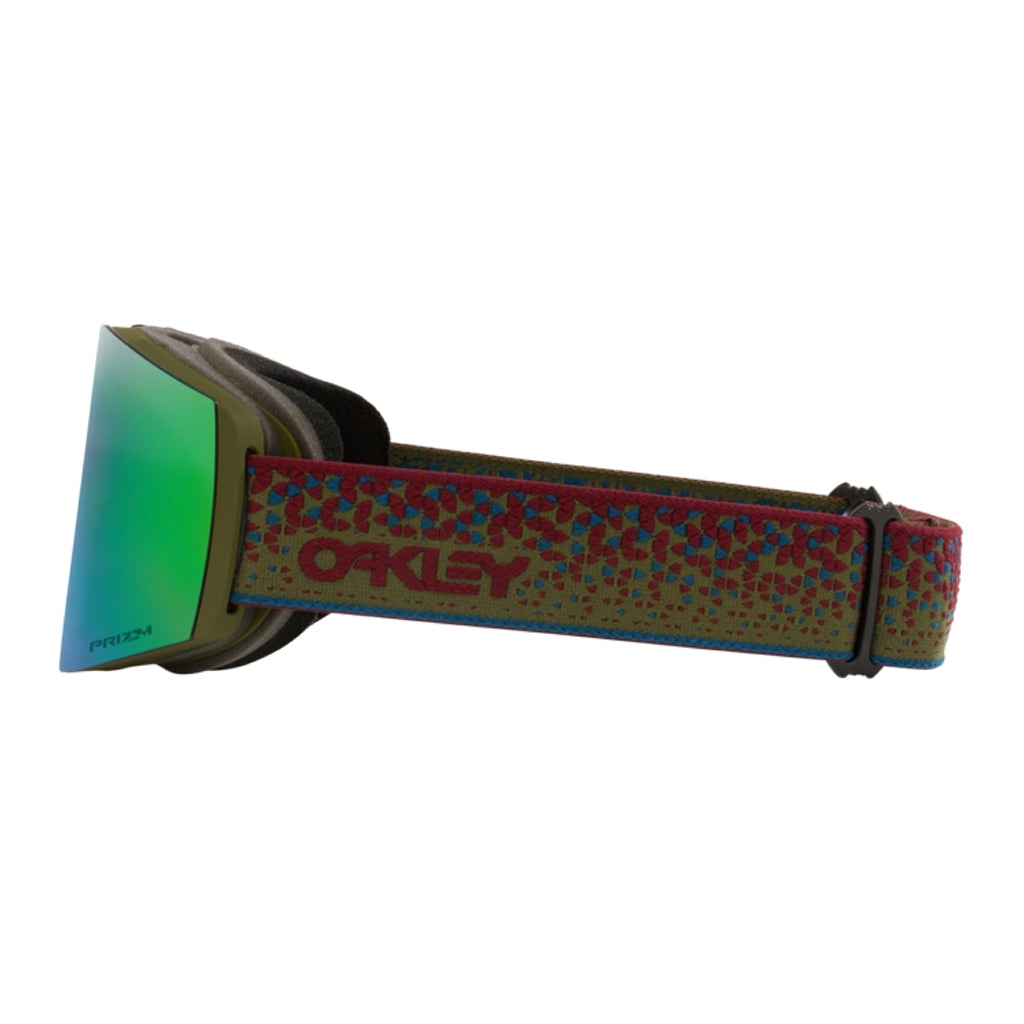Mascara Snowboard OAKLEY Fall Line M Dk Brush Ember w/ Prizm Jade Irid CBL