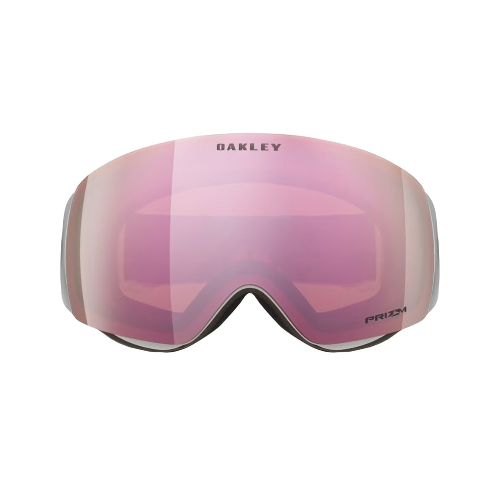 Mascara Snowboard OAKLEY Flight Deck M Matte White w/ PRIZM Rose Gold GBL