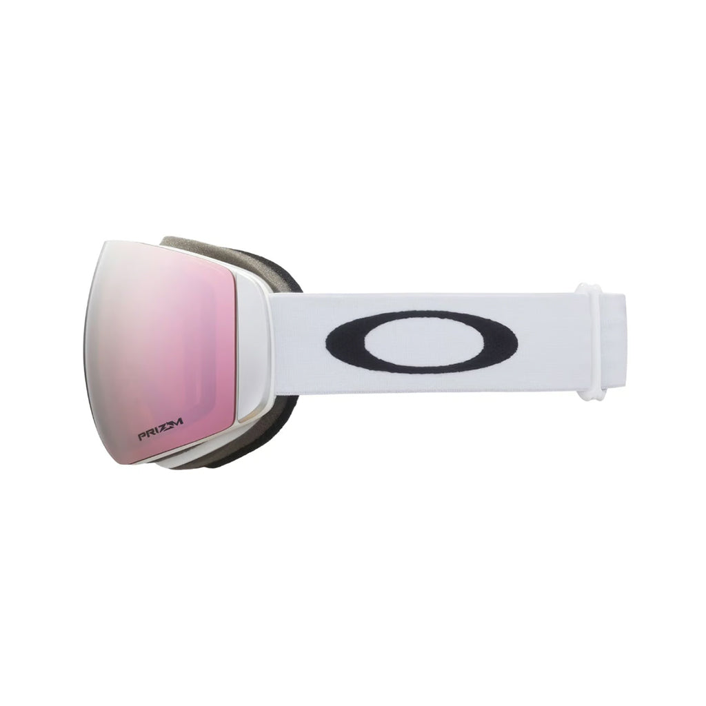 Mascara Snowboard OAKLEY Flight Deck M Matte White w/ PRIZM Rose Gold GBL