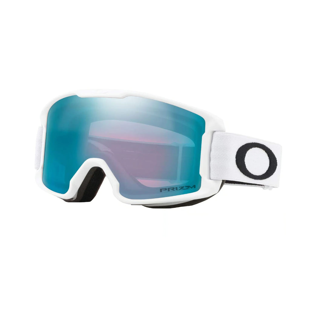 Mascara Snowboard OAKLEY LINE MINER M Matte White w/ PRIZM Sapphire GBL