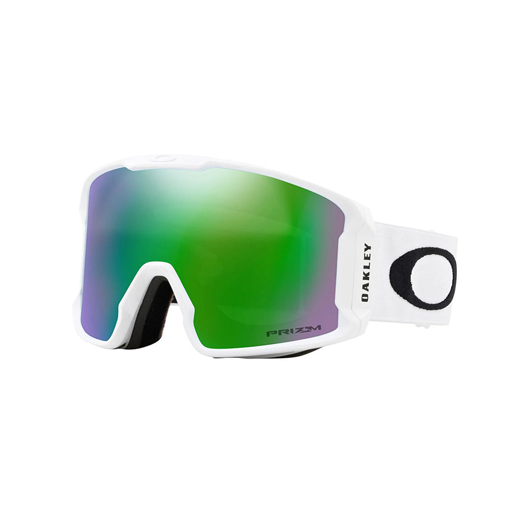 Mascara Snowboard OAKLEY Line Miner M Matte White w/Prizm Jade GBL