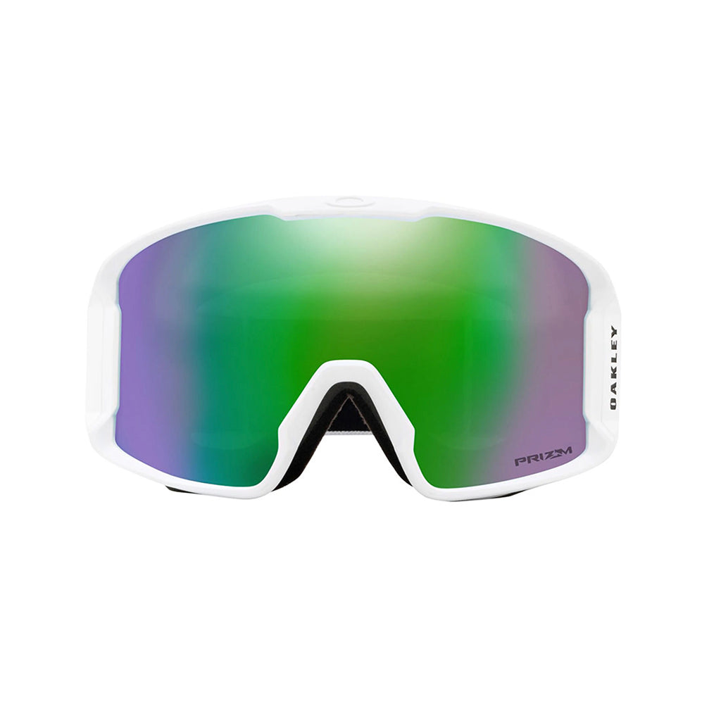 Mascara Snowboard OAKLEY Line Miner M Matte White w/Prizm Jade GBL