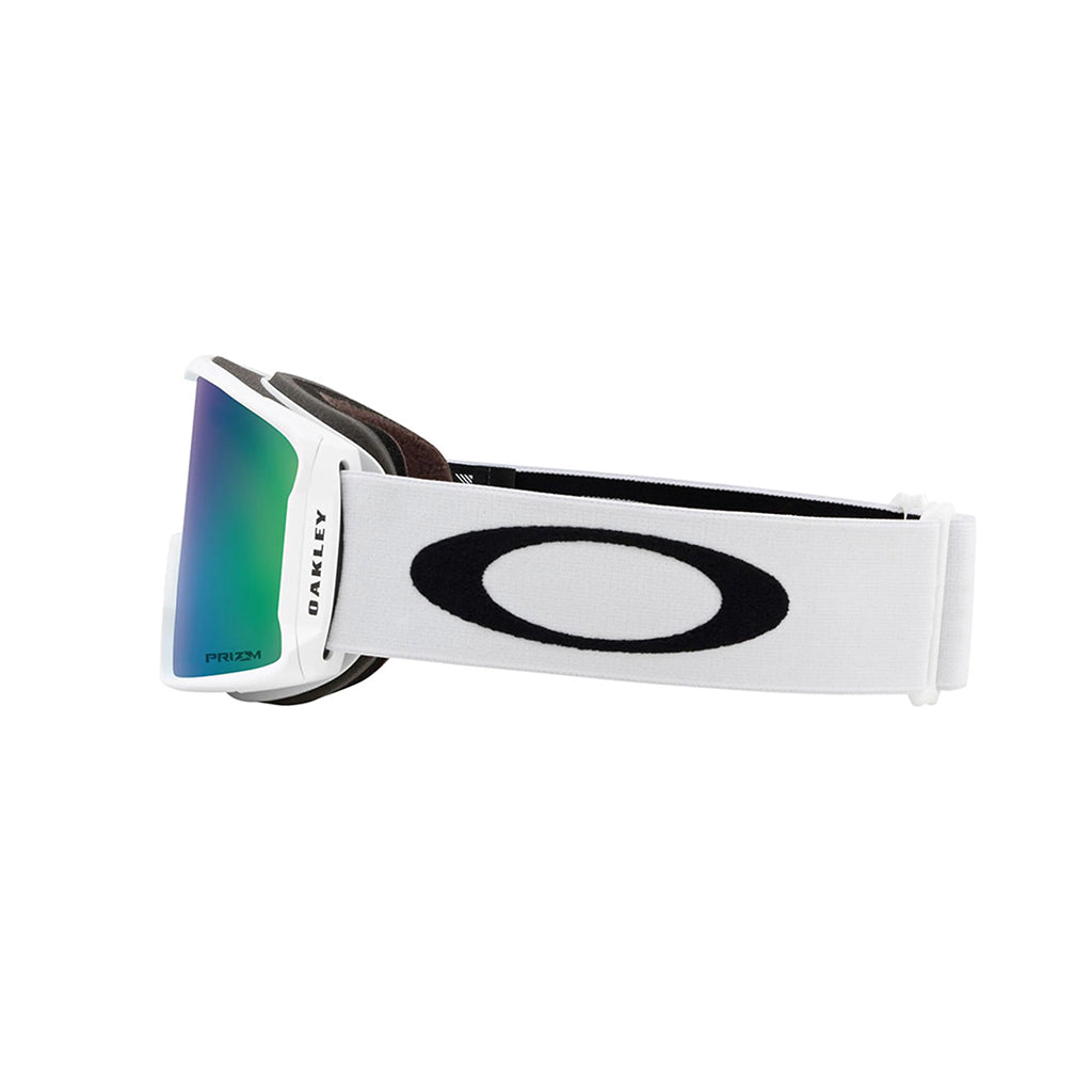 Mascara Snowboard OAKLEY Line Miner M Matte White w/Prizm Jade GBL