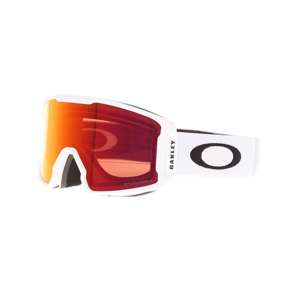Mascara Snowboard OAKLEY Line Miner M Matte White w/ Prizm Torch GBL