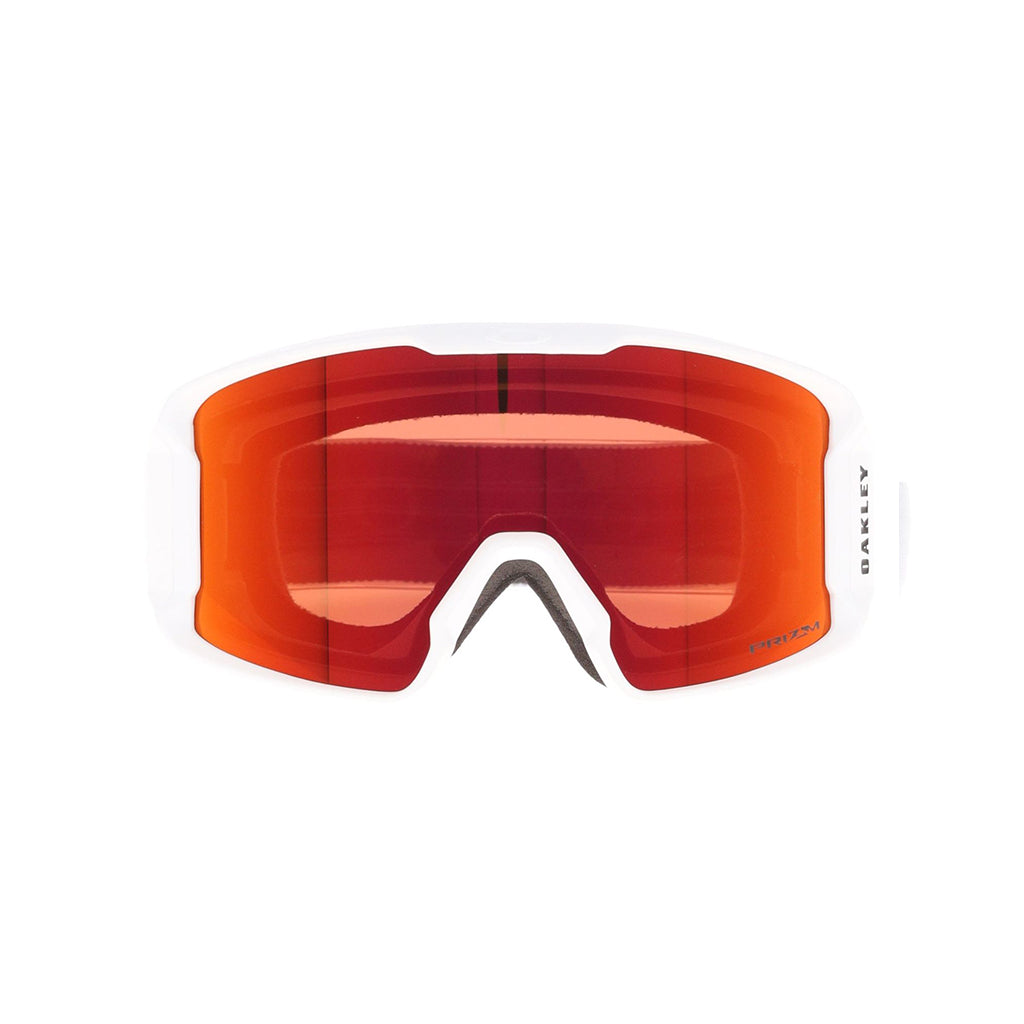 Mascara Snowboard OAKLEY Line Miner M Matte White w/ Prizm Torch GBL